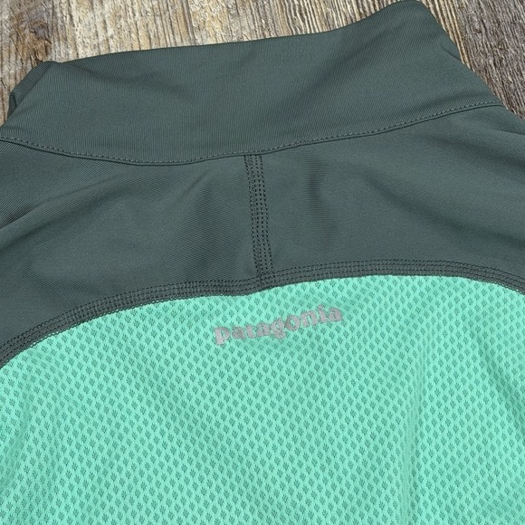 Patagonia Womens Gray All Weather 1/2 Zip Pullover Base Layer Small Running Top - Picture 12 of 16